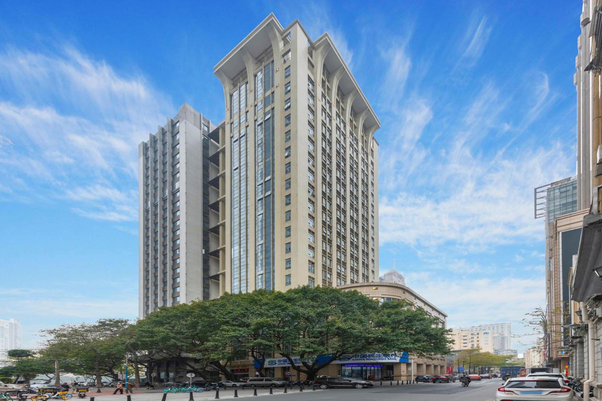 Waifiden Duplex Hotel Apartment Zhongyong Jinyu Branch-Free Shuttle Bus During The Canton Fair Kültér fotó