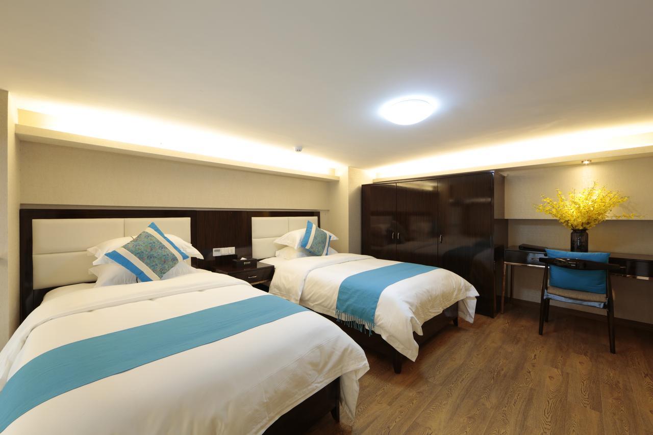 Waifiden Duplex Hotel Apartment Zhongyong Jinyu Branch-Free Shuttle Bus During The Canton Fair Kültér fotó